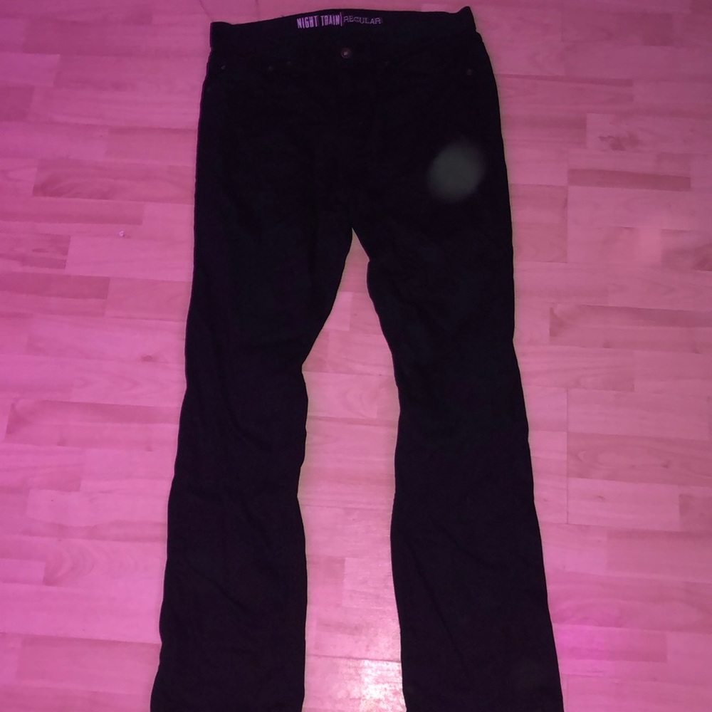 Free world Night train regular black jeans
